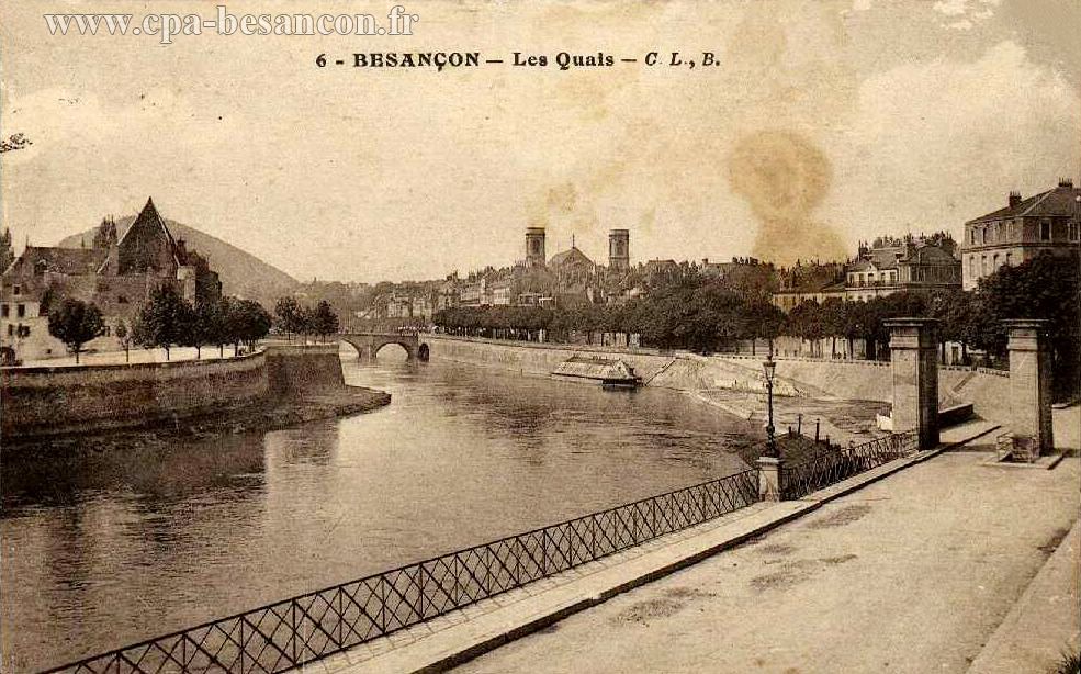 6 - BESANÇON - Les Quais
